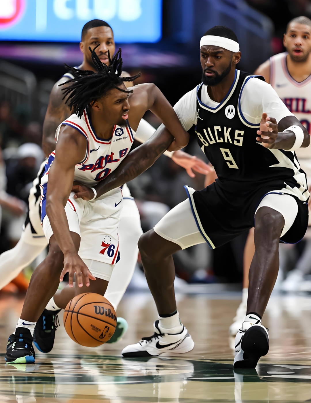 辽宁队力克雄鹿，莫兰特点燃赛场