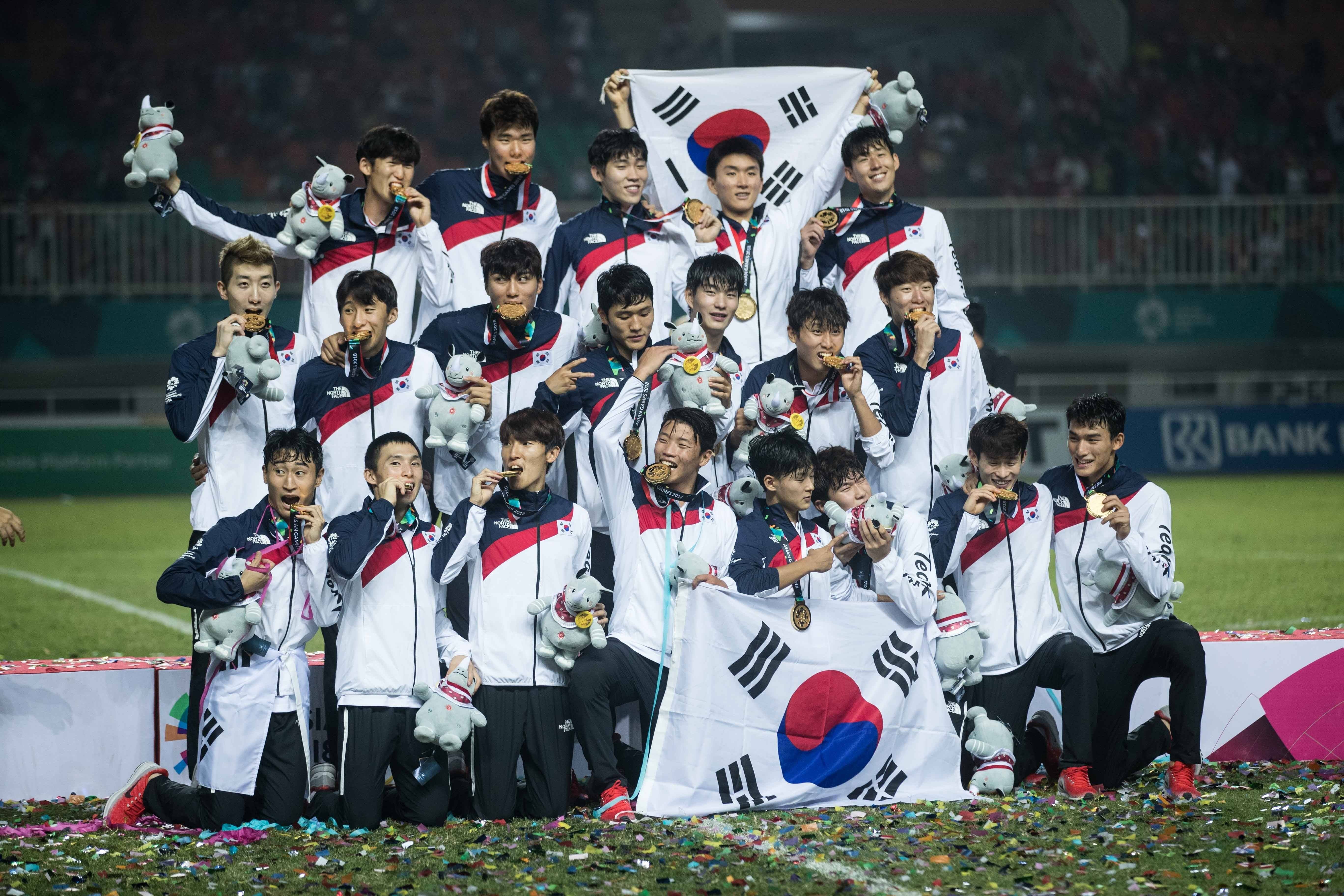 韩国队在比赛中迎来胜利